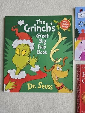 Dr. Seuss The Grinch's Great Big Flap Book - Christmas Book Bundle